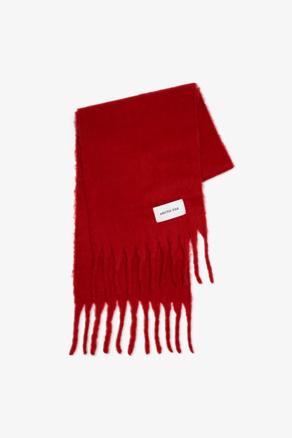 SCARF - CRIMSON RED
