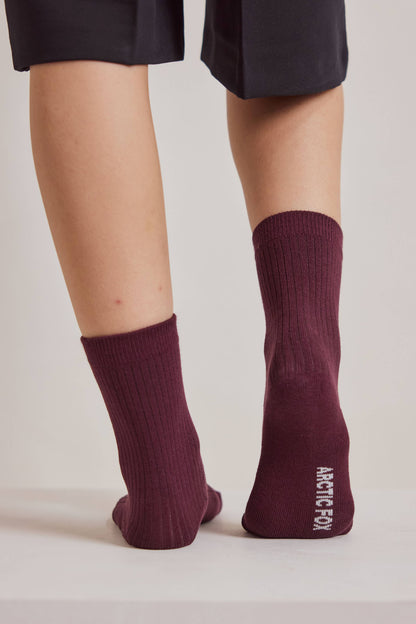 THE EVERYDAY SOCK- PLUM