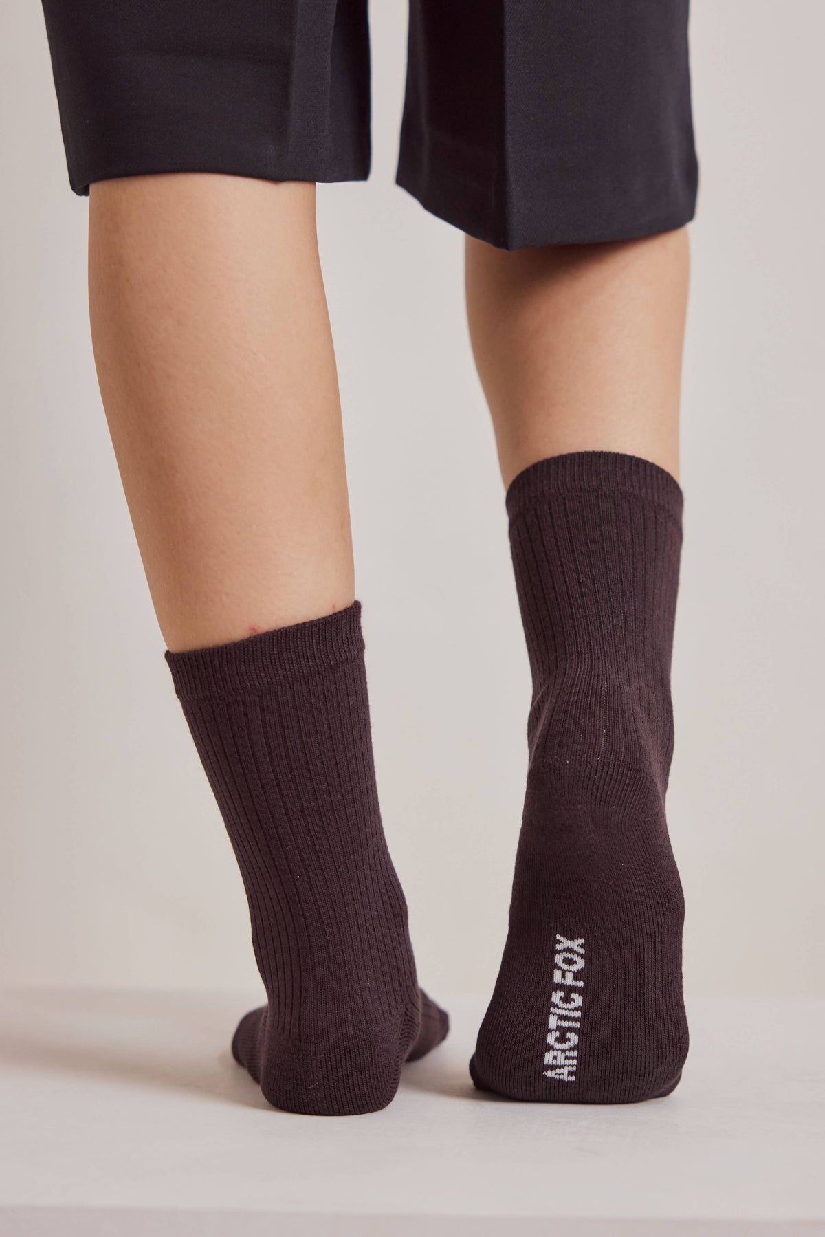 THE EVERY DAY SOCK- DARK CHOCOLATE