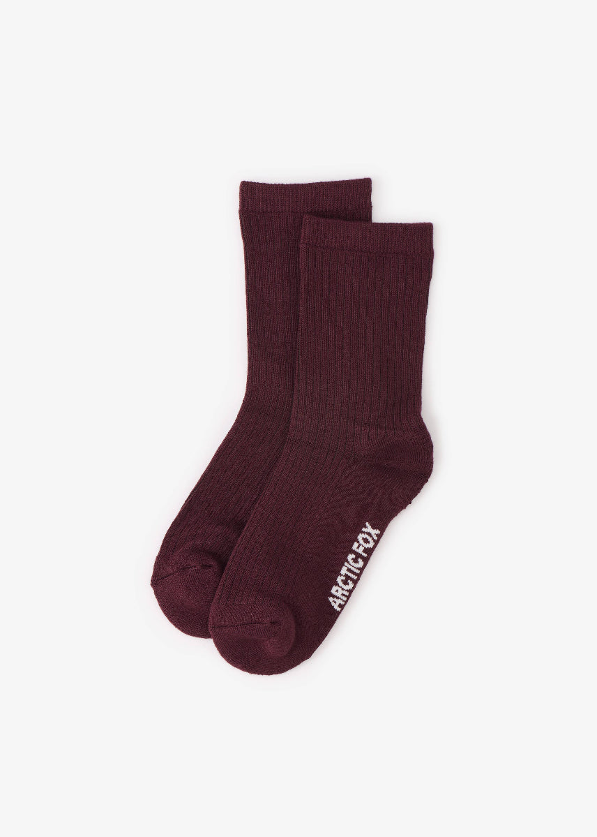 THE EVERYDAY SOCK- PLUM