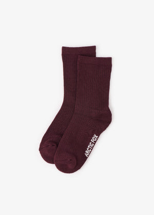 THE EVERYDAY SOCK- PLUM