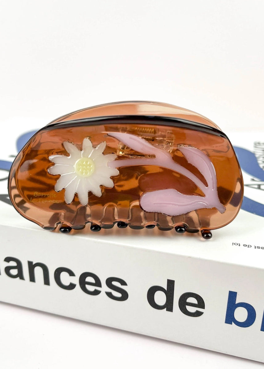 FLORAL CLAW CLIP