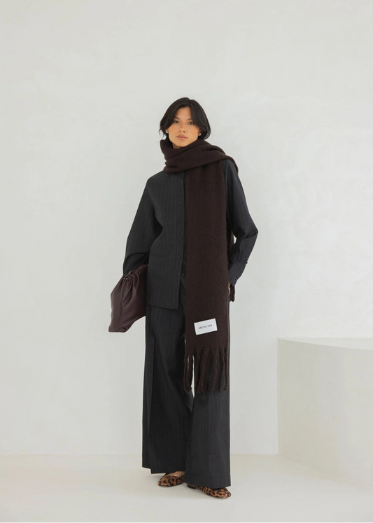 SCARF - GROUND COFFEE