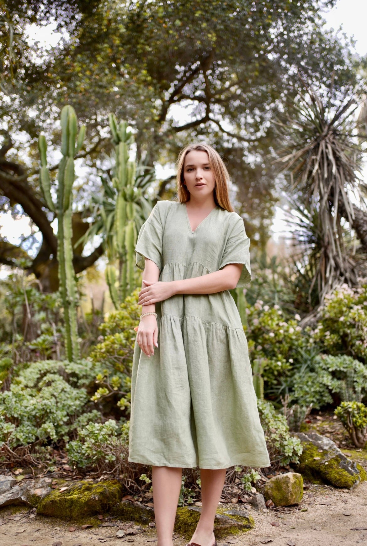 SYDNEY LINEN DRESS