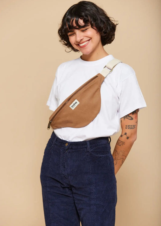 OLIVIA BANANA BAG - CINNAMON