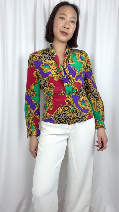 SILK BLOUSE