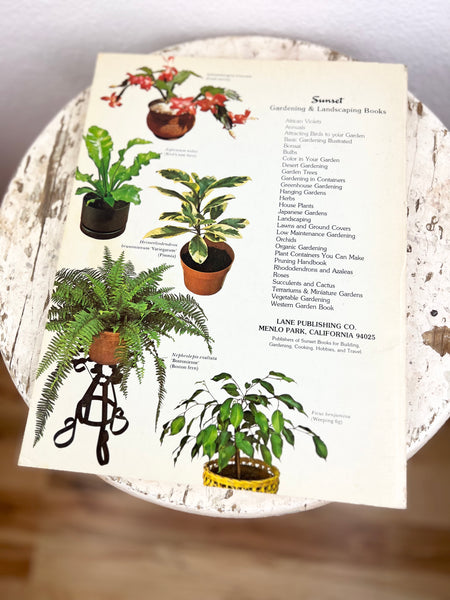 How to Grow House Plants Book