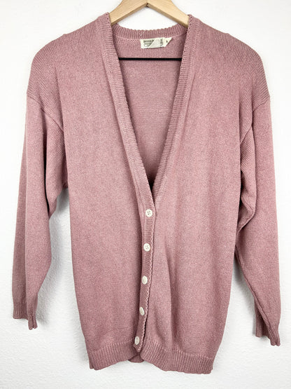 Retro Banana Republic Silk Cardigan