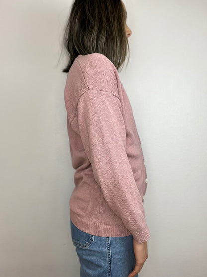 Retro Banana Republic Silk Cardigan