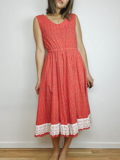Handmade Hearts Sleeveless Dress