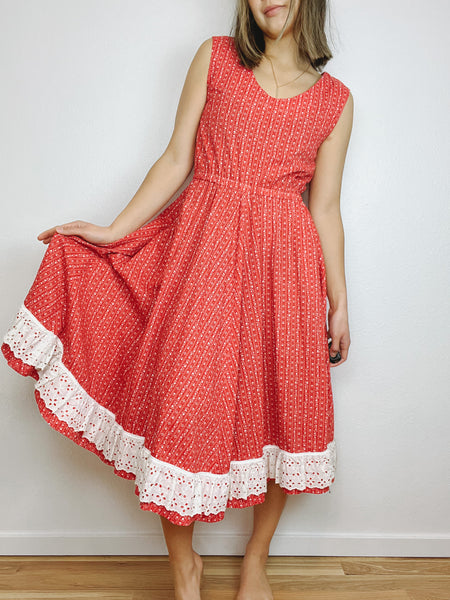 Handmade Hearts Sleeveless Dress