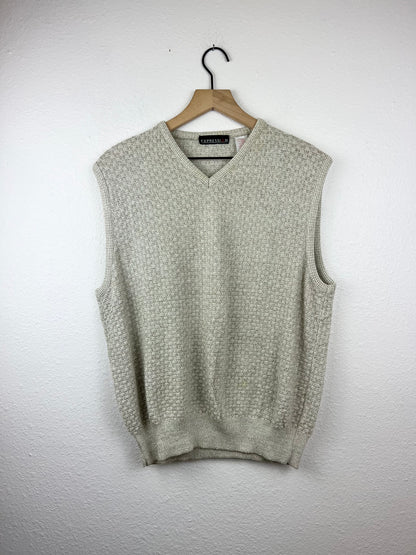 Textured Sweater Vest