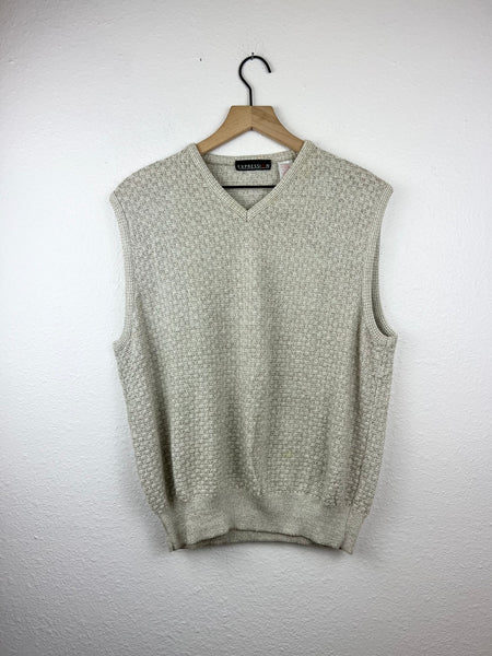 Textured Sweater Vest