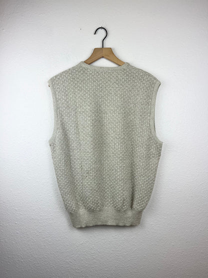 Textured Sweater Vest