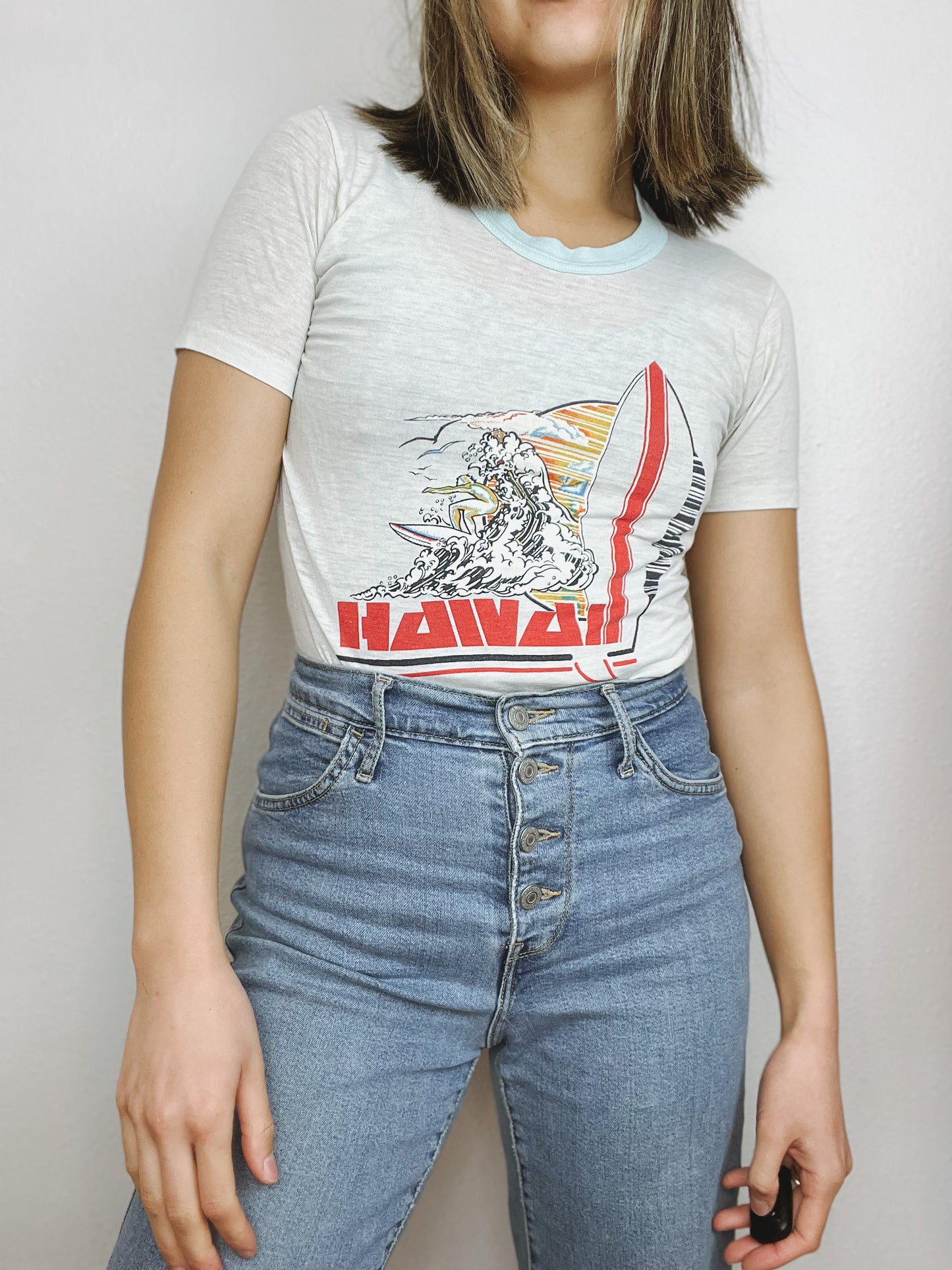 Single Stitch Hawaii Graphic Tee