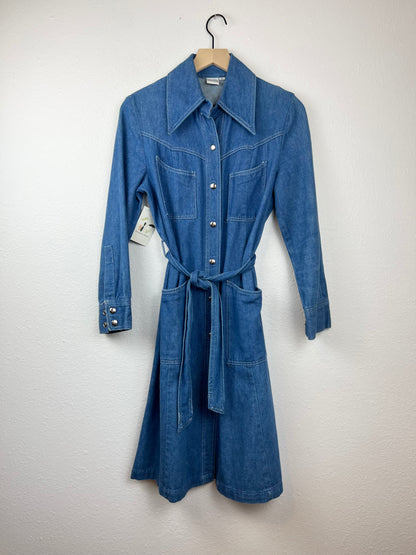 Denim Duster Coat