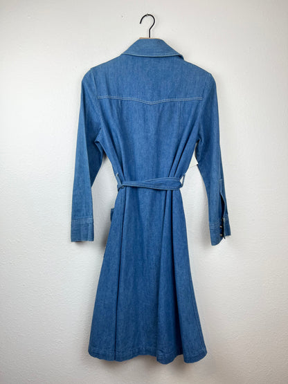 Denim Duster Coat