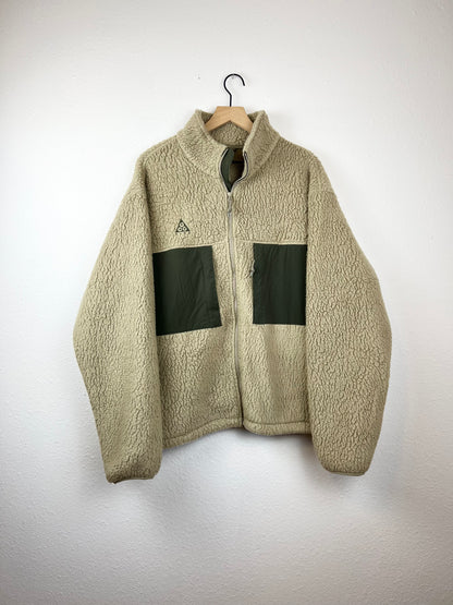 Nike ACG Microfleece Jacket in Khaki