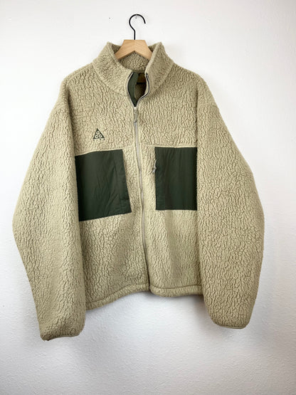 Nike ACG Microfleece Jacket in Khaki