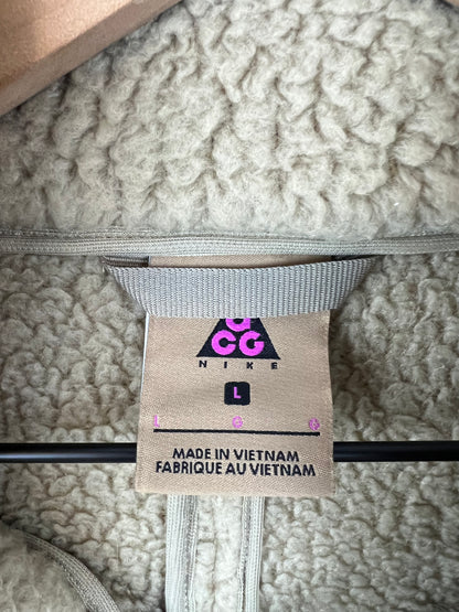 Nike ACG Microfleece Jacket in Khaki