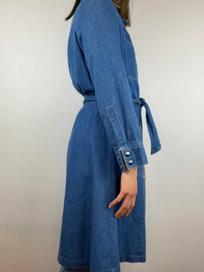 Denim Duster Coat