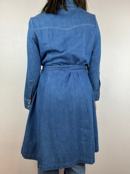 Denim Duster Coat