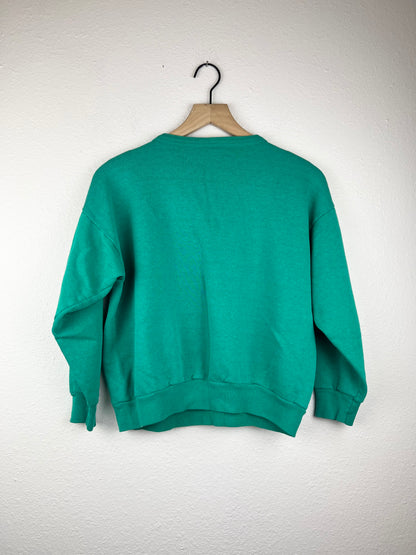 Vintage 1/4 Button Up Crewneck Sweatshirt