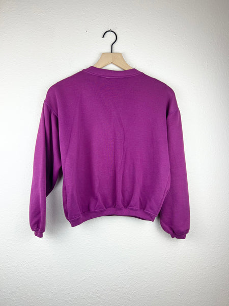 3/4 Button Up Crewneck Sweatshirt