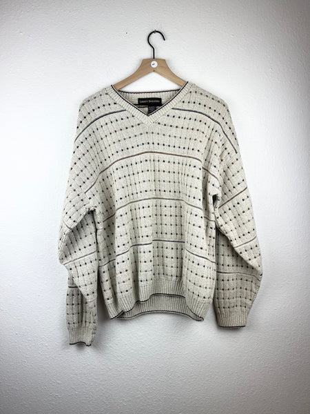 Earth Tones Patterned Sweater