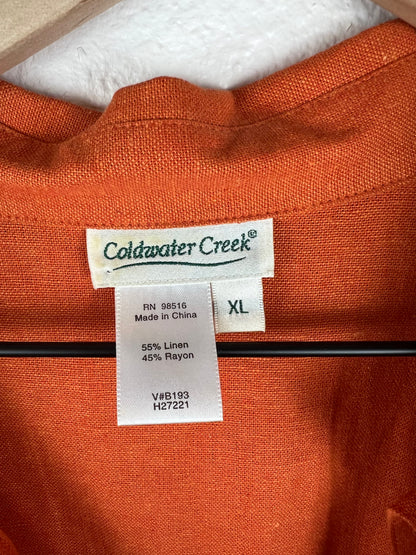 Coldwater Creek Long Chore Top