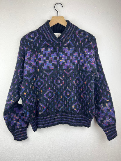 Funky Mock Neck Sweater