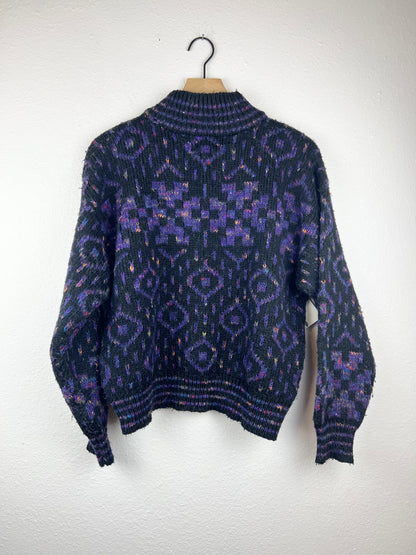 Funky Mock Neck Sweater