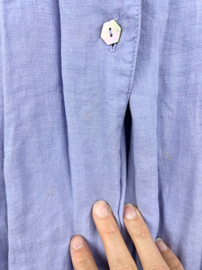 Linen Button Up Duster Top