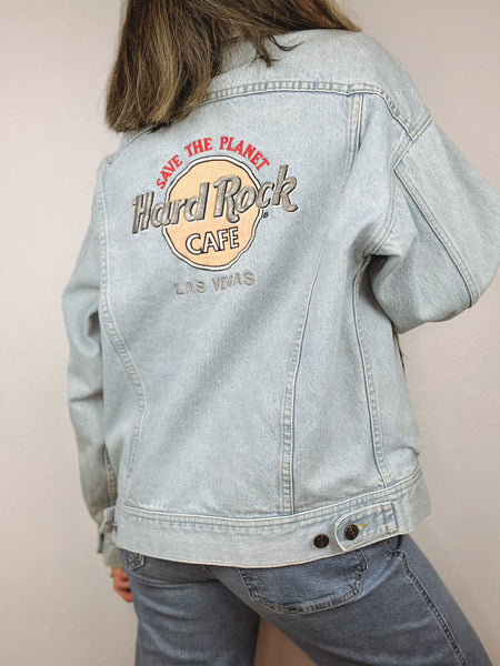 Hard Rock Cafe Las Vegas Denim Jacket