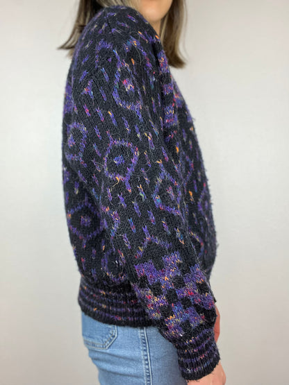 Funky Mock Neck Sweater