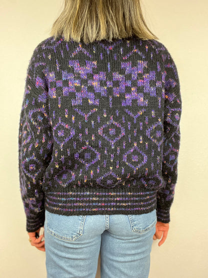 Funky Mock Neck Sweater