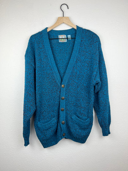 Blue Grandpa Cardigan