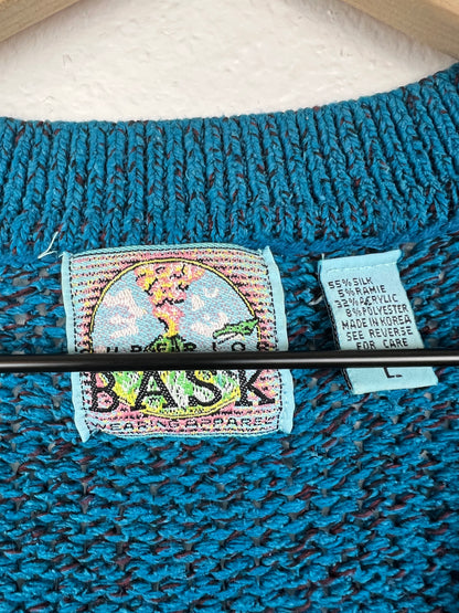 Blue Grandpa Cardigan
