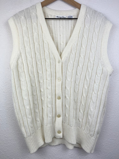 Carriage Court Button Up Sweater Vest