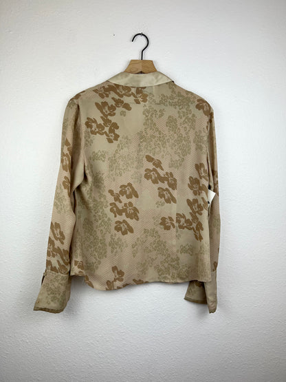 Jones Wear Silk Floral Blouse