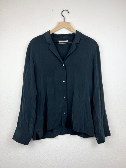 Everlane Silk Black Blouse