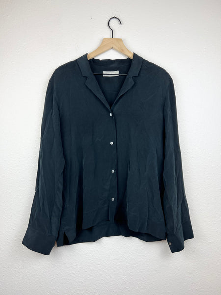 Everlane Silk Black Blouse