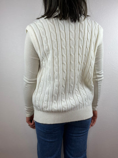 Carriage Court Button Up Sweater Vest