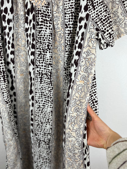 Vintage Patterned MuMu Dress
