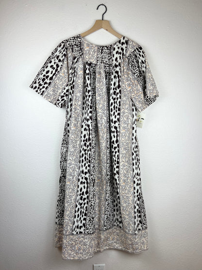 Vintage Patterned MuMu Dress