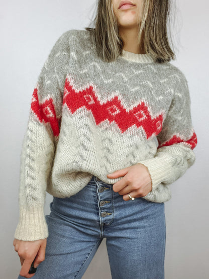 Ice Knit Icelandic Wool Sweater