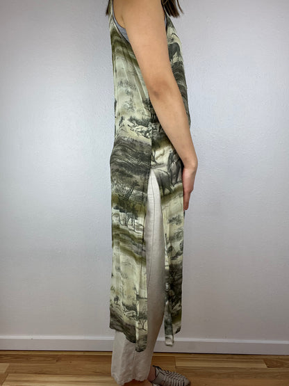 Safari Button Up Duster Top