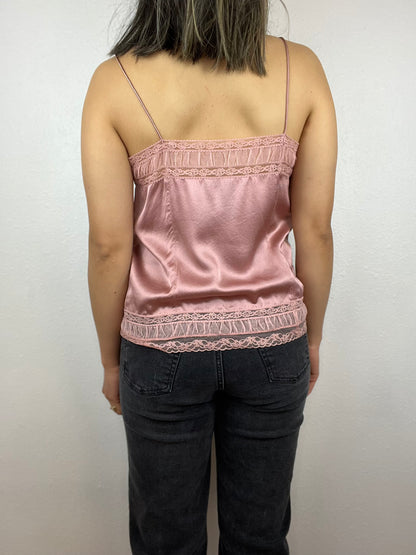 DKNY Silky Pink Top
