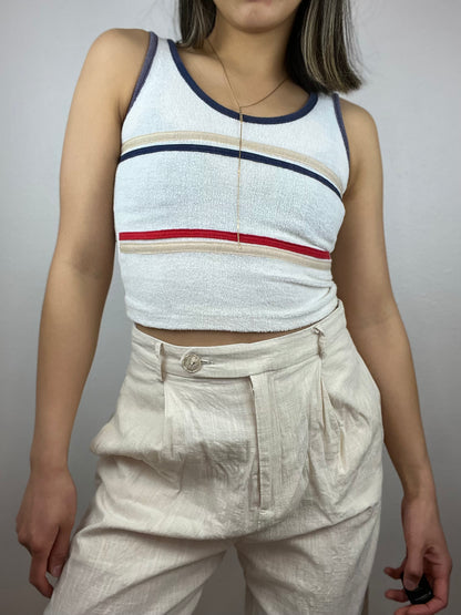 Cropped Towel Tank
