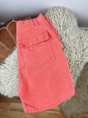 Cherokee Pink High Rise Cargo Shorts